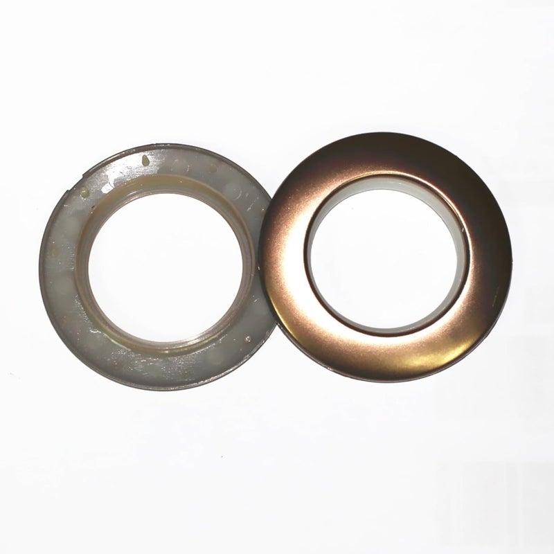SWTool Selling Wonderful 1-9/16-Inch Inner Diameter Plastic Curtain Grommets 50-Pack (Light Brown) - Image 5